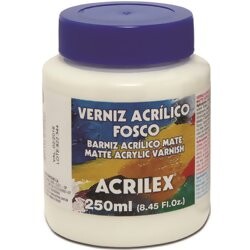 Verniz Acrílico Fosco 250ml - Acrilex