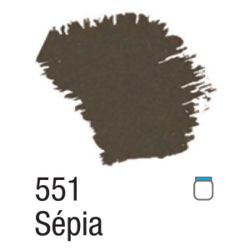 Tinta Acrílica Fosca 37ml 551 Sépia