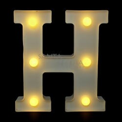 Letra LED 16 cm - H