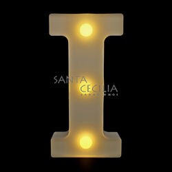 Letra LED 16 cm - I