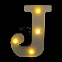 Letra LED 16 cm - J