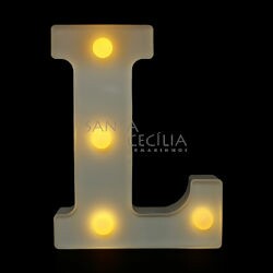 Letra LED 16 cm - L