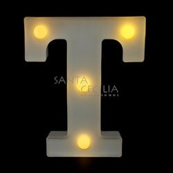 Letra LED 16 cm - T