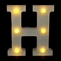 Letra LED 16 cm - H