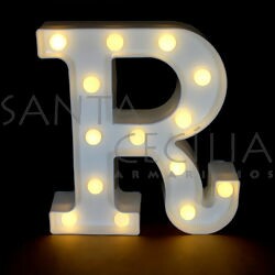 Letra LED 22 cm - R