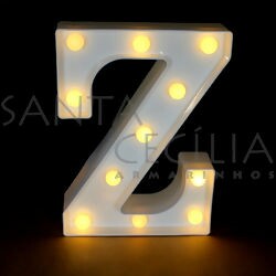 Letra LED 22 cm - Z