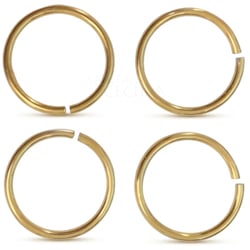 Mini Argola 10mm 24gr. - Ouro