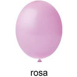 Balão Happy Day 9 Liso 50 unid. - Rosa