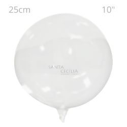 Balão Bubble Transparente Silicone 25cm