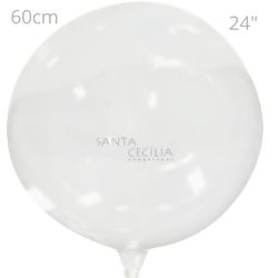 Balão Bubble Transparente Silicone 60cm