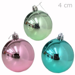Bolas para Árvore de Natal 4 cm Candy - 10 unid Ref. NTB20152
