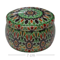 Caixa de Metal Ref. 6967 Mandala Colorida