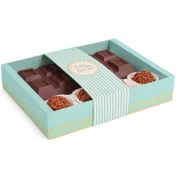 Caixa para Tablete e Brigadeiro 10 unid. - Ref.13004200 Azul