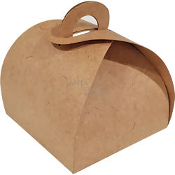 Caixa Maleta para Bem Casado - 6,5x6,5x4,5 cm - 10 unid - Kraft