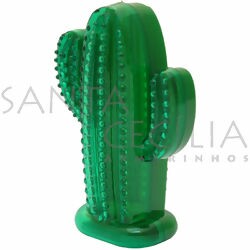 Caixinha de Acrílico Cacto - 10 Unidades - Verde