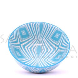 Tigela de Cerâmica Losango Azul CH1545-4 75-4