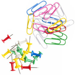 Alfinetes e Clips 70 peças - Ref. PA-35