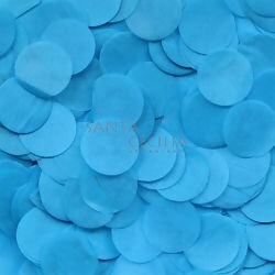 Confetes para Balões Papel 10gr - Azul 