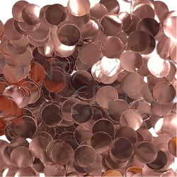 Confetes para Balões Metalizado 10gr - Rosê Gold