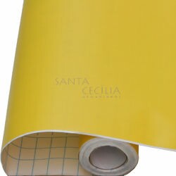 Filme Adesivo Liso 10m Amarelo