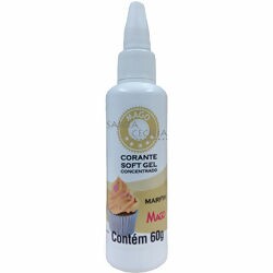 Corante Alimentício Soft Gel 60g Mago - Marfim