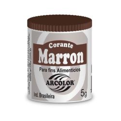 Corante em Pó 5g - Arcólor - Marron