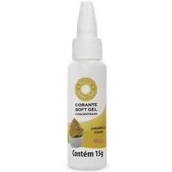 Corante Soft Gel 15g Mago - Amarelo Gema