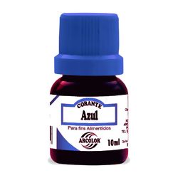 Corante Alimentício Líquido 10ml Arcólor - Azul