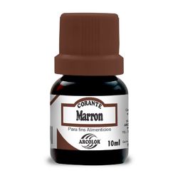 Corante Alimentício Líquido 10ml Arcólor - Marrom