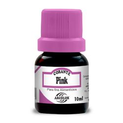 Corante Alimentício Líquido 10ml Arcólor - Pink 