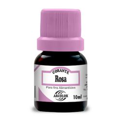 Corante Alimentício Líquido 10ml Arcólor - Rosa