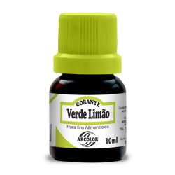 Corante Alimentício Líquido 10ml Arcólor - Verde Limão