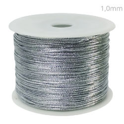 Cordão Metalizado 1,0mm - 100 m - Ouro