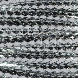 Cordão Metalizado 1,5 mm - 50 m - Prata