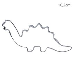 Cortador em Aço Inox Dinossauro M1 - Ref. CA38