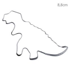 Cortador em Aço Inox Dinossauro M2 - Ref. CA39