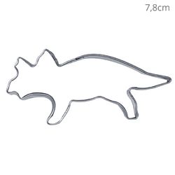 Cortador em Aço Inox Dinossauro M3 - Ref. CA40