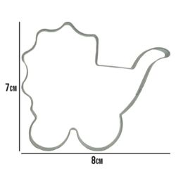 Cortador em Aço Inox Carrinho Bebê - Ref. CA69