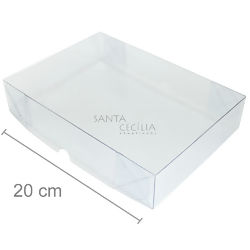 Caixa de Acetato Ref. 13 C - 20 x 14 x 4 cm - 20 unid.
