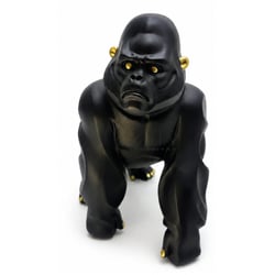 Gorila Decorativo Estátua Ornamental 22,5cm Ref. 983861