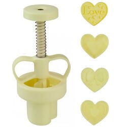 Kit Ejetor Max Corações 4 Modelos 3,5cm