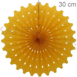 Flor de Papel 30 cm Ref. ZW-70655 - Amarelo 