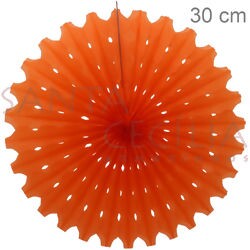 Flor de Papel 30 cm Ref. ZW-70655 - Laranja