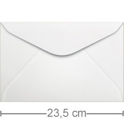Envelope Convite Branco 50 unid. - 160 x 235mm