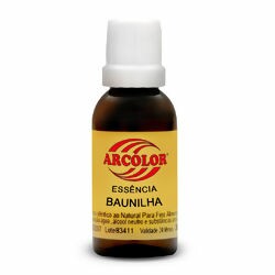 Essência de Baunilha Arcólor - frasco 30 ml