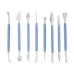 Kit de Estecas de Plástico 8 peças