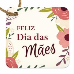 Etiqueta Tag Dia das Mães 10 unid.