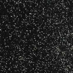 Folha de EVA com Glitter 60x40cm -  Preto Ref 9741