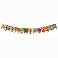Faixa Decorativa Festa Junina - Passeio na Roça Ref. 23013042