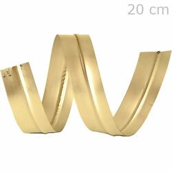 Fecho Prático Aramado Grande Ouro Fosca 20cm - 100 un.